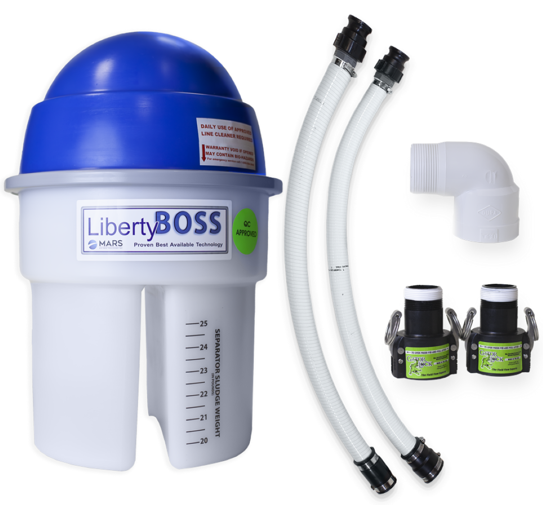 LibertyBOSS Amalgam Separator Dry Starter Kit